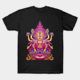 Social Exposed Buddha Tattoo T-Shirt